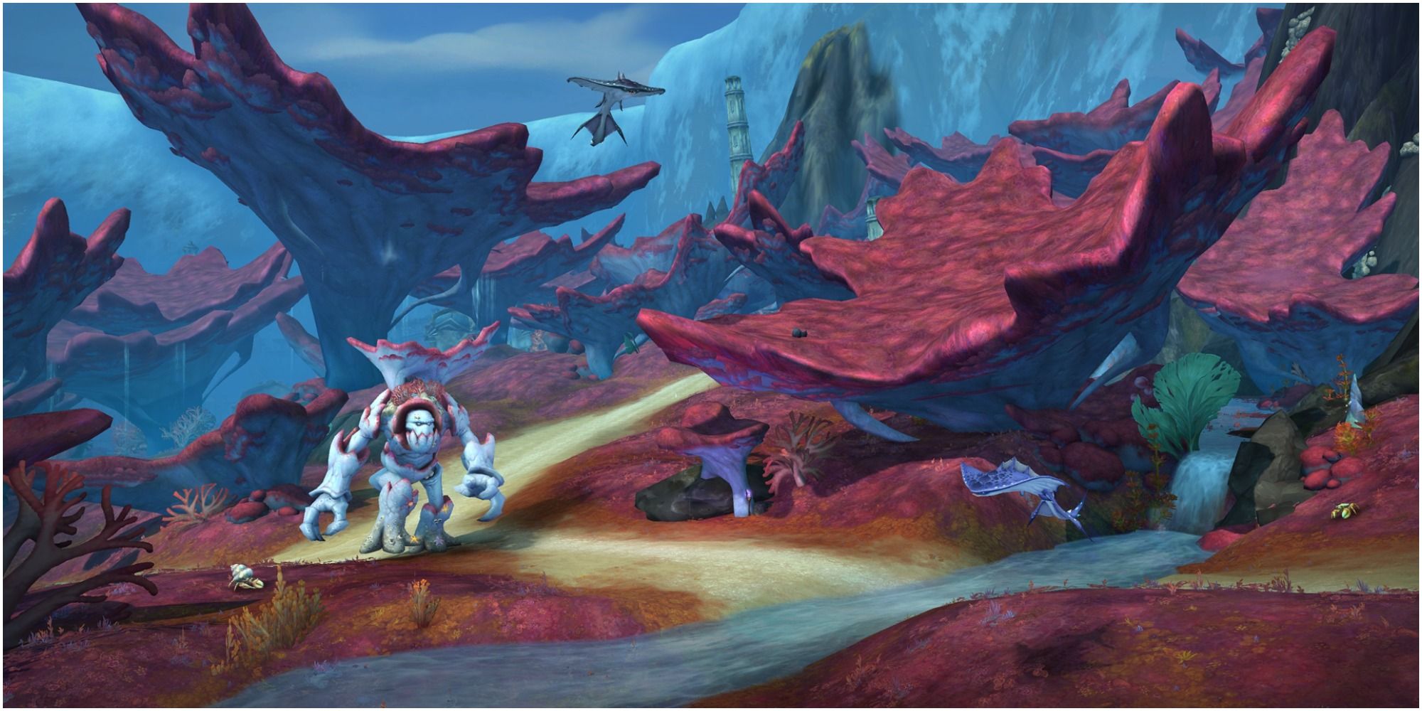 World Of Warcraft замечает врага, сливающегося со скалами в Назжатаре