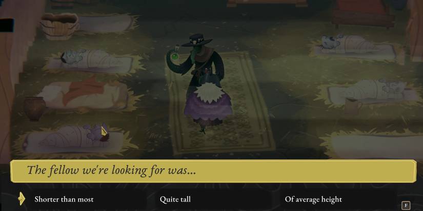 The player talking to the Leech in Wytchwood