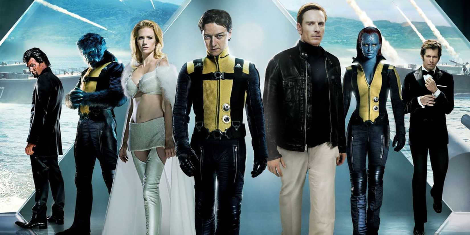 X-Men First Class main characters scene