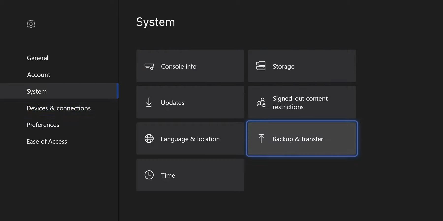 Xbox one s hard 2024 reset