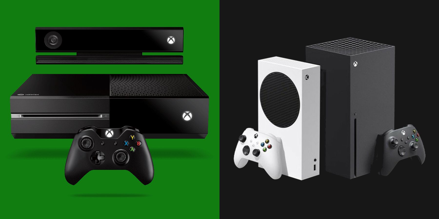 Can the xbox one play clearance with the xbox series x