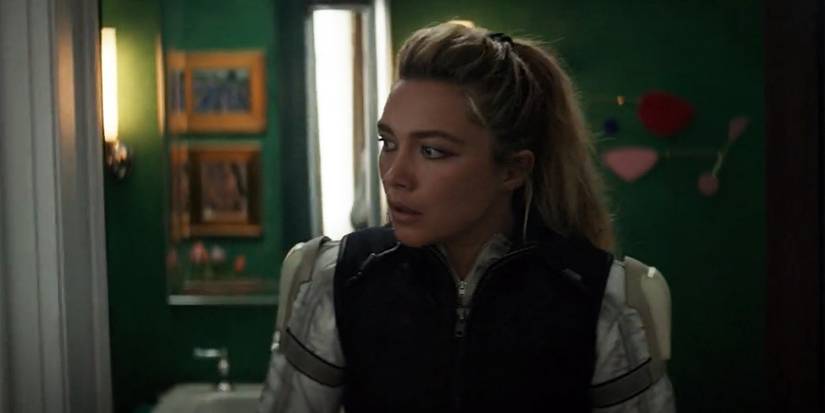 Yelena in the Blip scene from Hawkeye