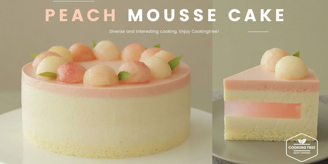 YouTube-channel-Cooking-tree-peach-mouse-cake-text-diverse-and-interesting-cooking-enjoy-cooking