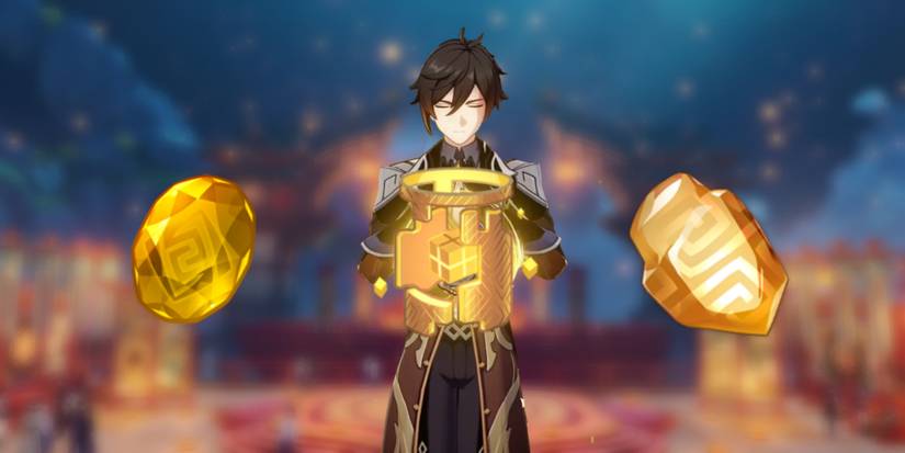 Zhongli materials in Genshin Impact