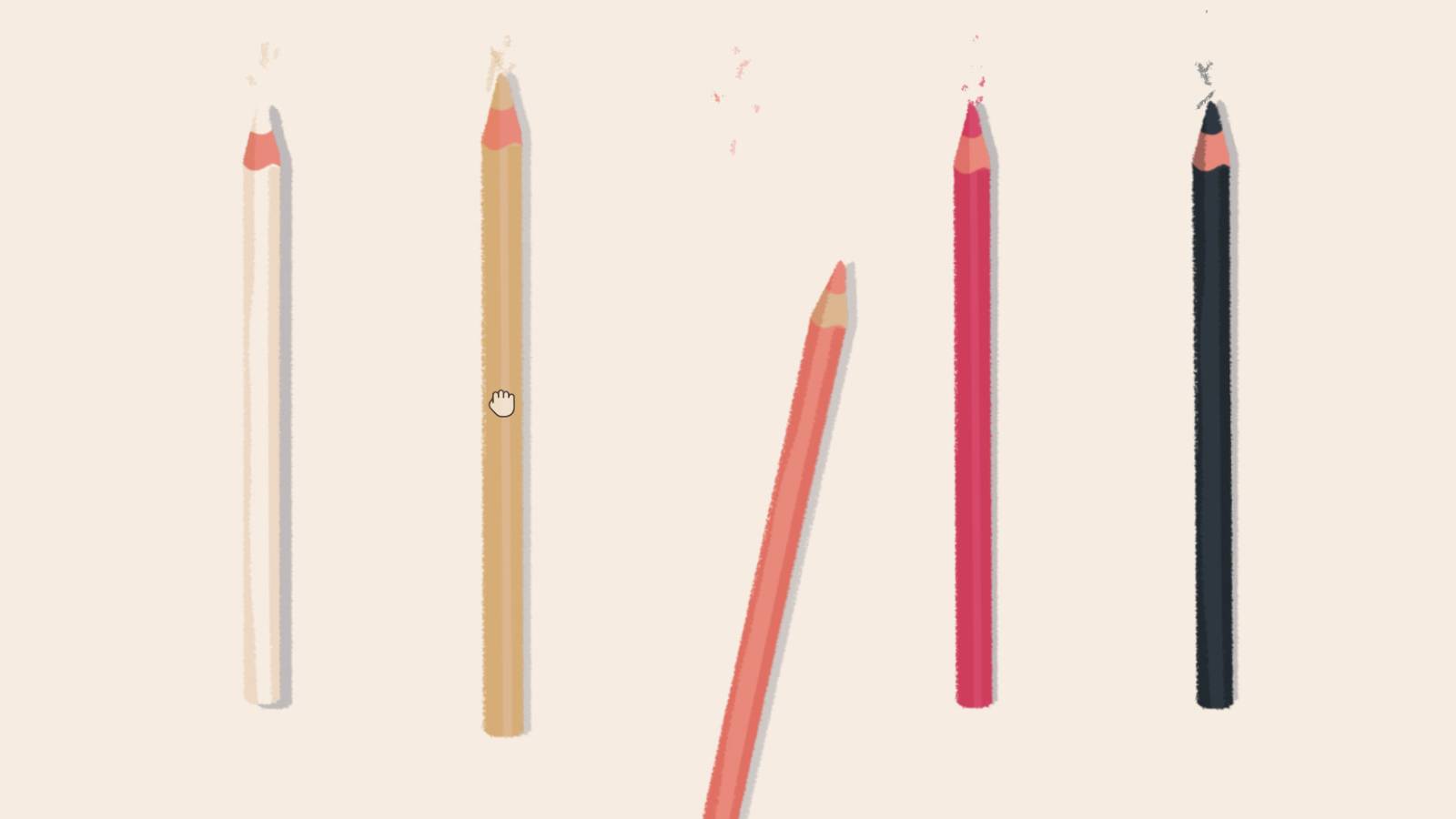 A Little To The Left Pencils