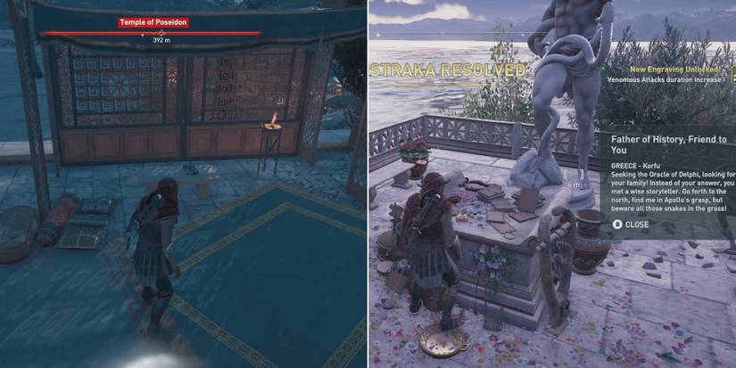 ac odyssey kind of treasure hunt father clue