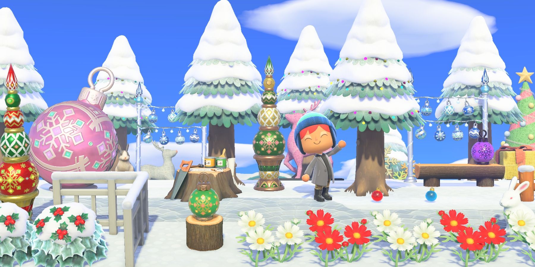 animal crossing snow 2021