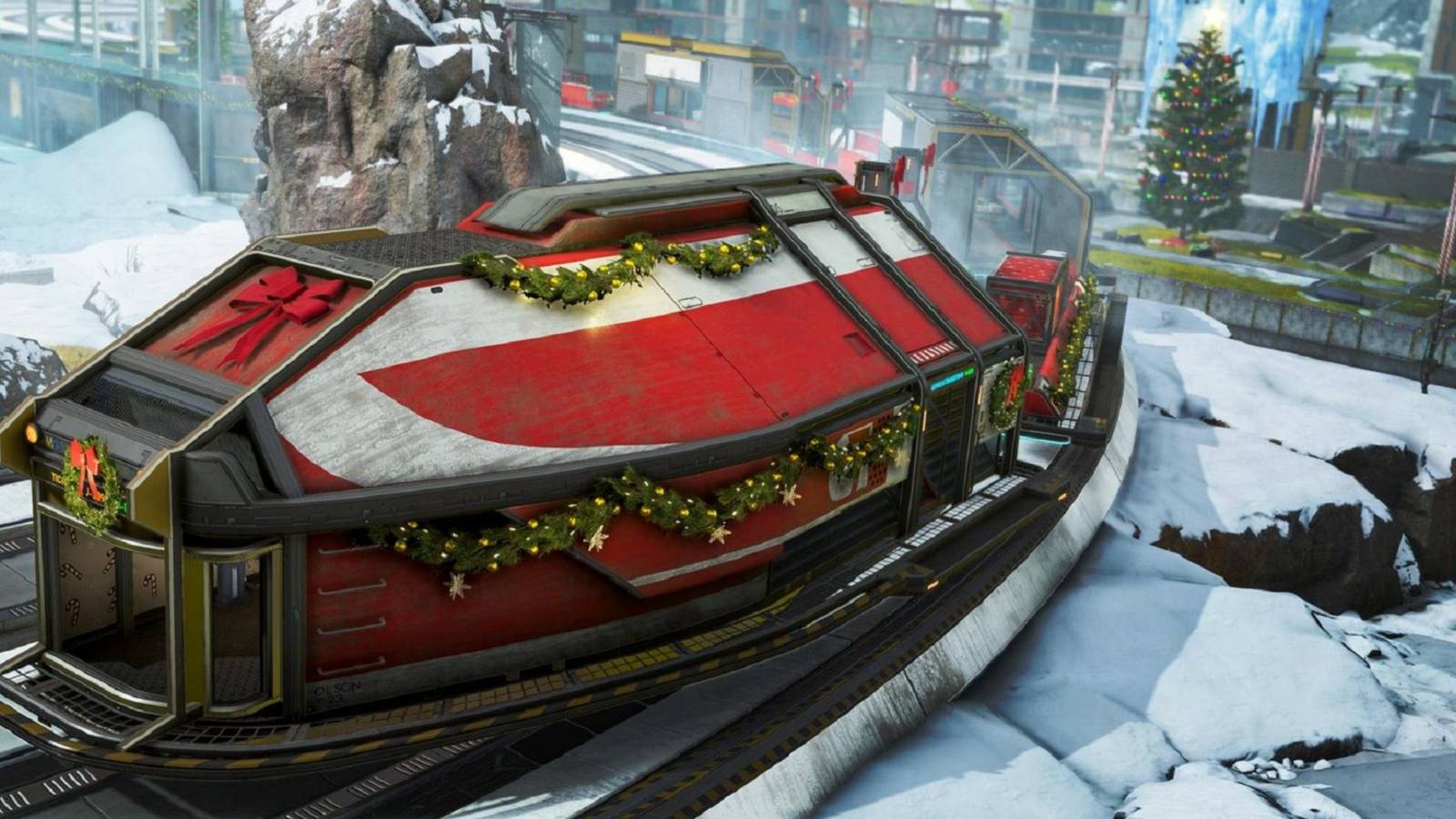 winter express train