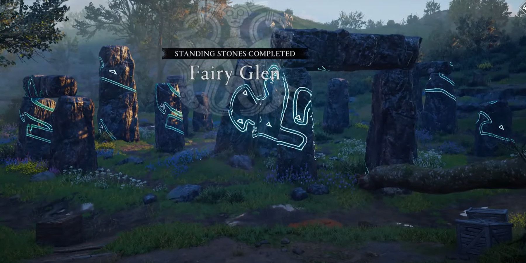 assassins creed valhalla fairy glen standing stones mystery