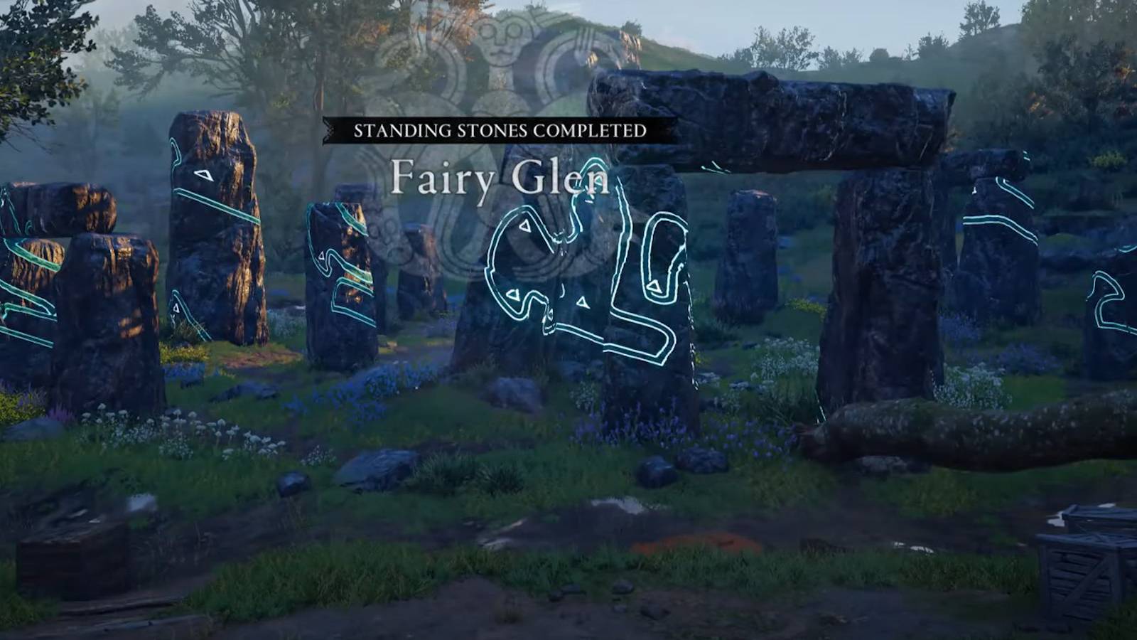 assassins creed valhalla fairy glen standing stones mystery