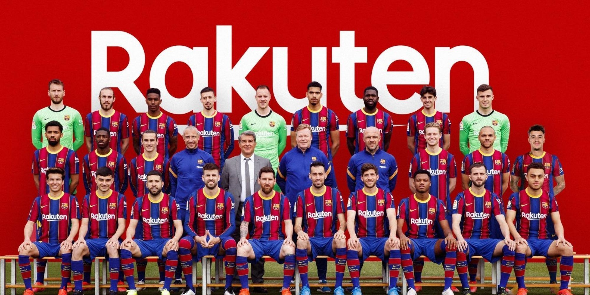 Official image of FC Barcelona football team.