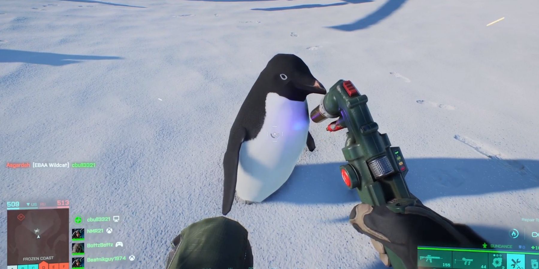 Battlefield 2042 Lets Players 'repair' Penguins