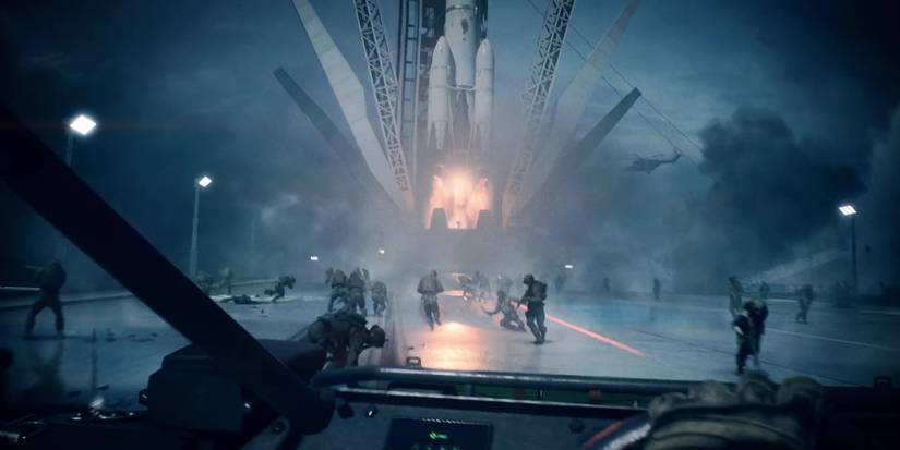 space shuttle launch battlefield 2042