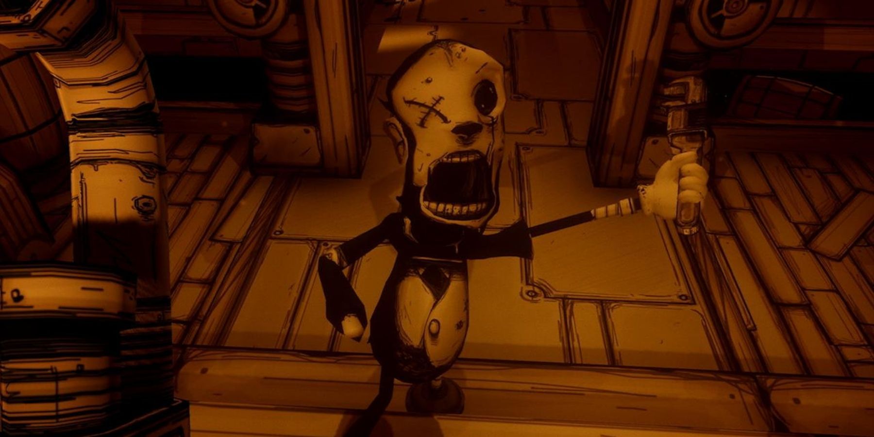 bendy and the ink machine horror game indie monster gameplay