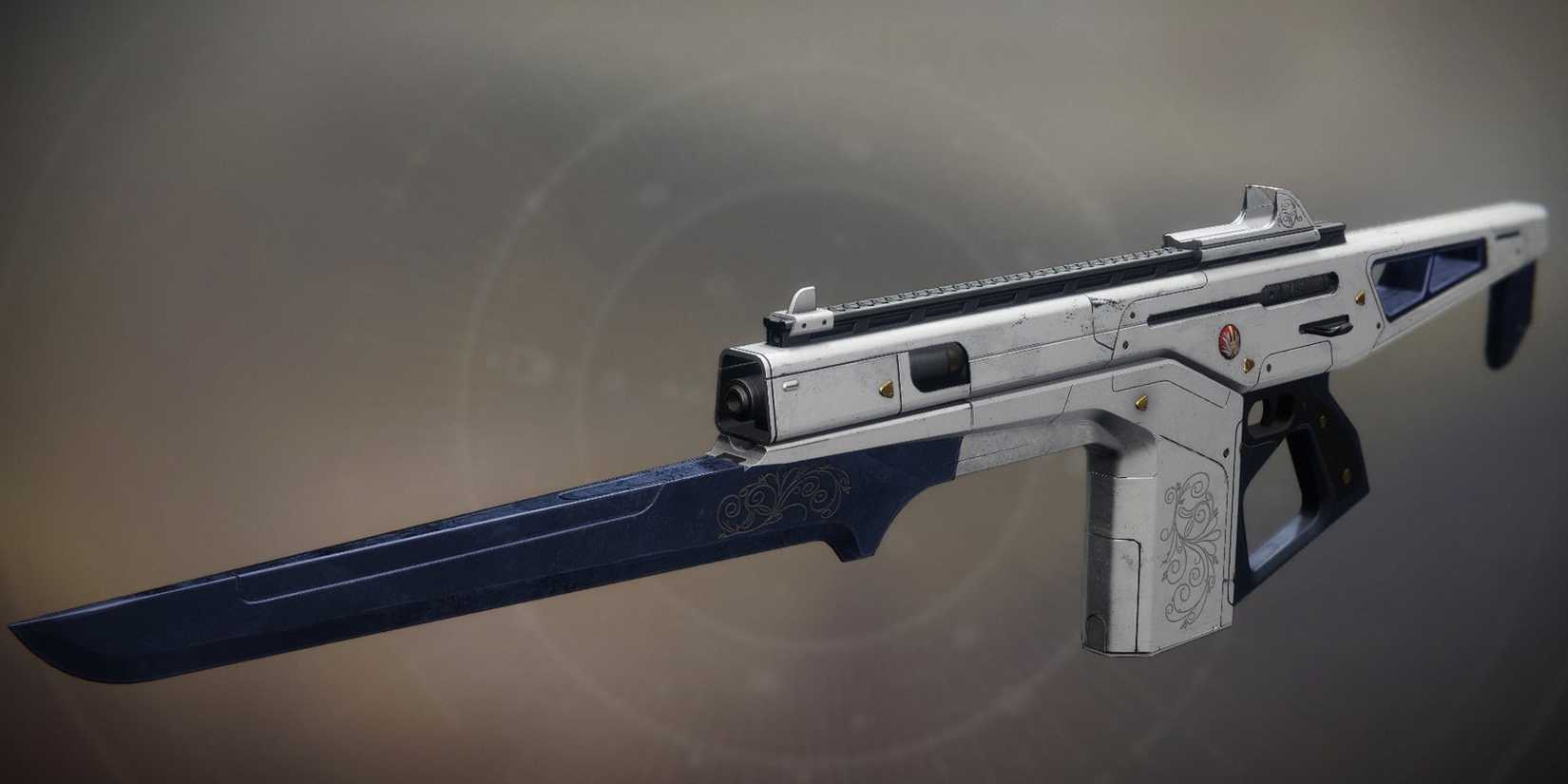 Monte Carlo Destiny 2 Autorifle Exotic on dark inventory screen backdrop