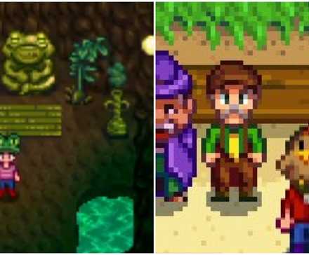 frog hat and chicken hat stardew valley