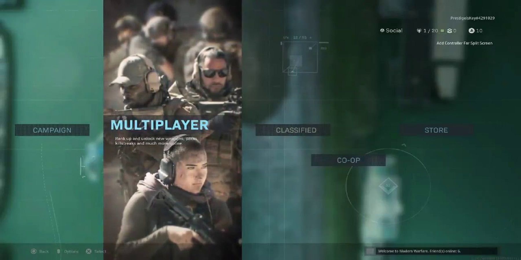 COD MODERN WARFARE 2019 - 4 PLAYERS SPLITSCREEN? 