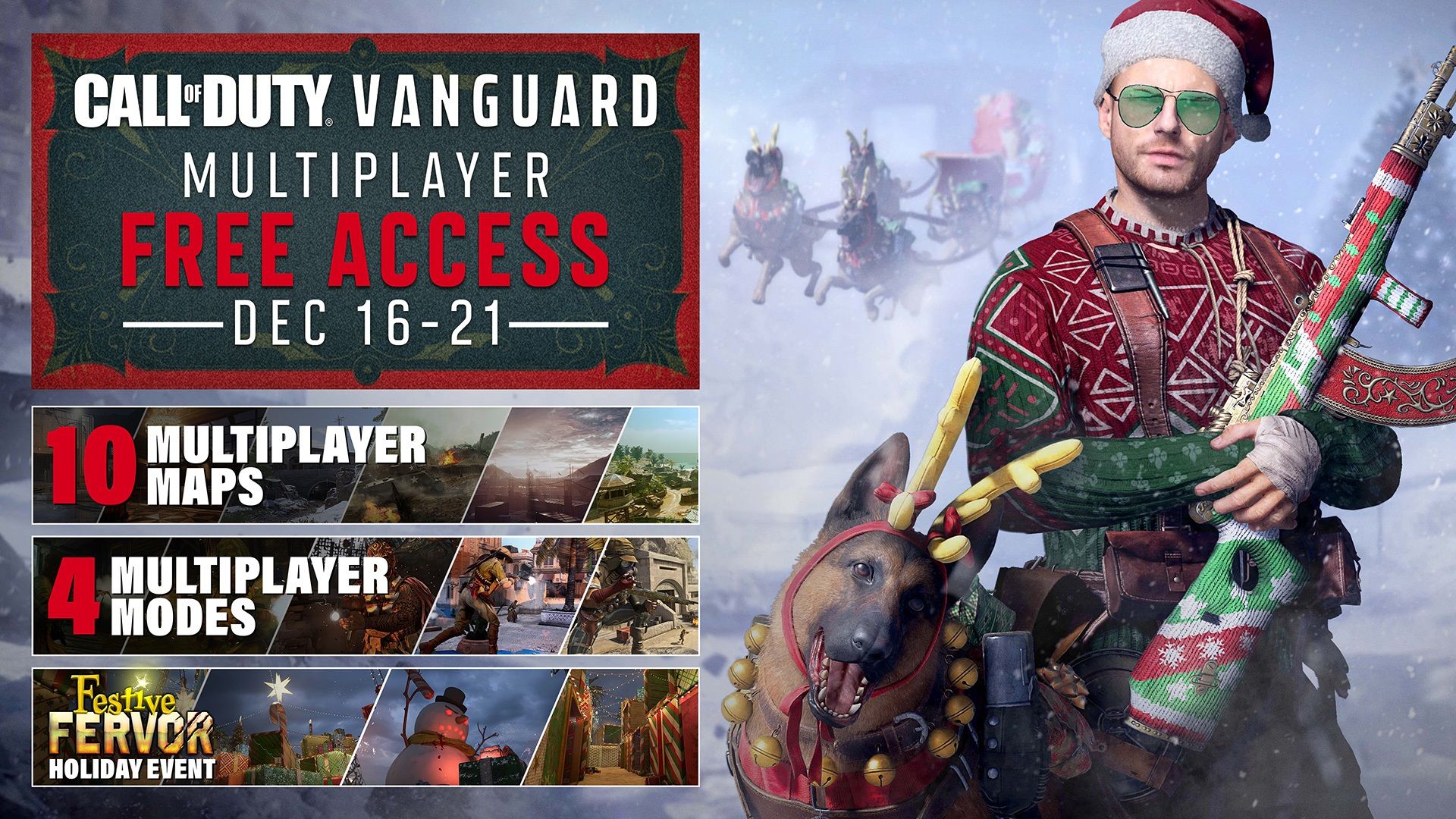 call of duty vanguard multiplayer free access