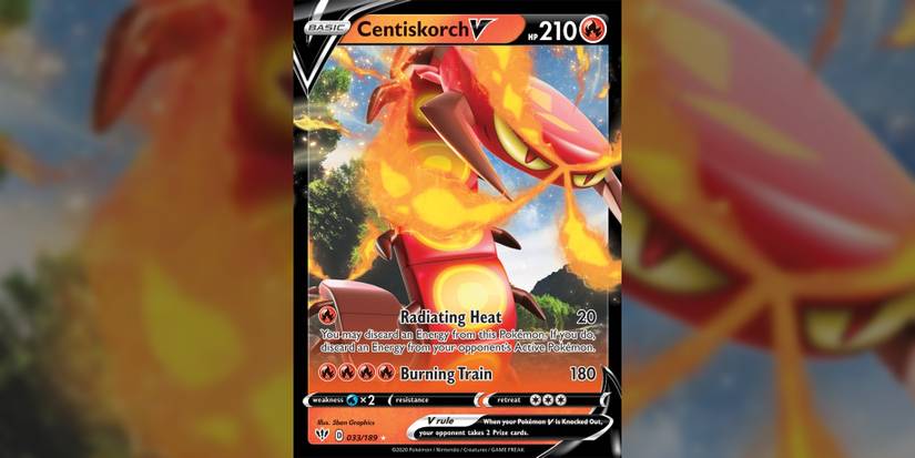 centiscorch v pokemon tcg darkness ablaze