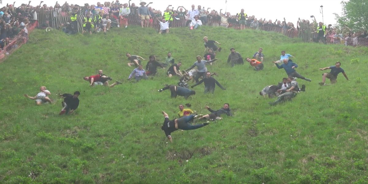 cheese rolling competition