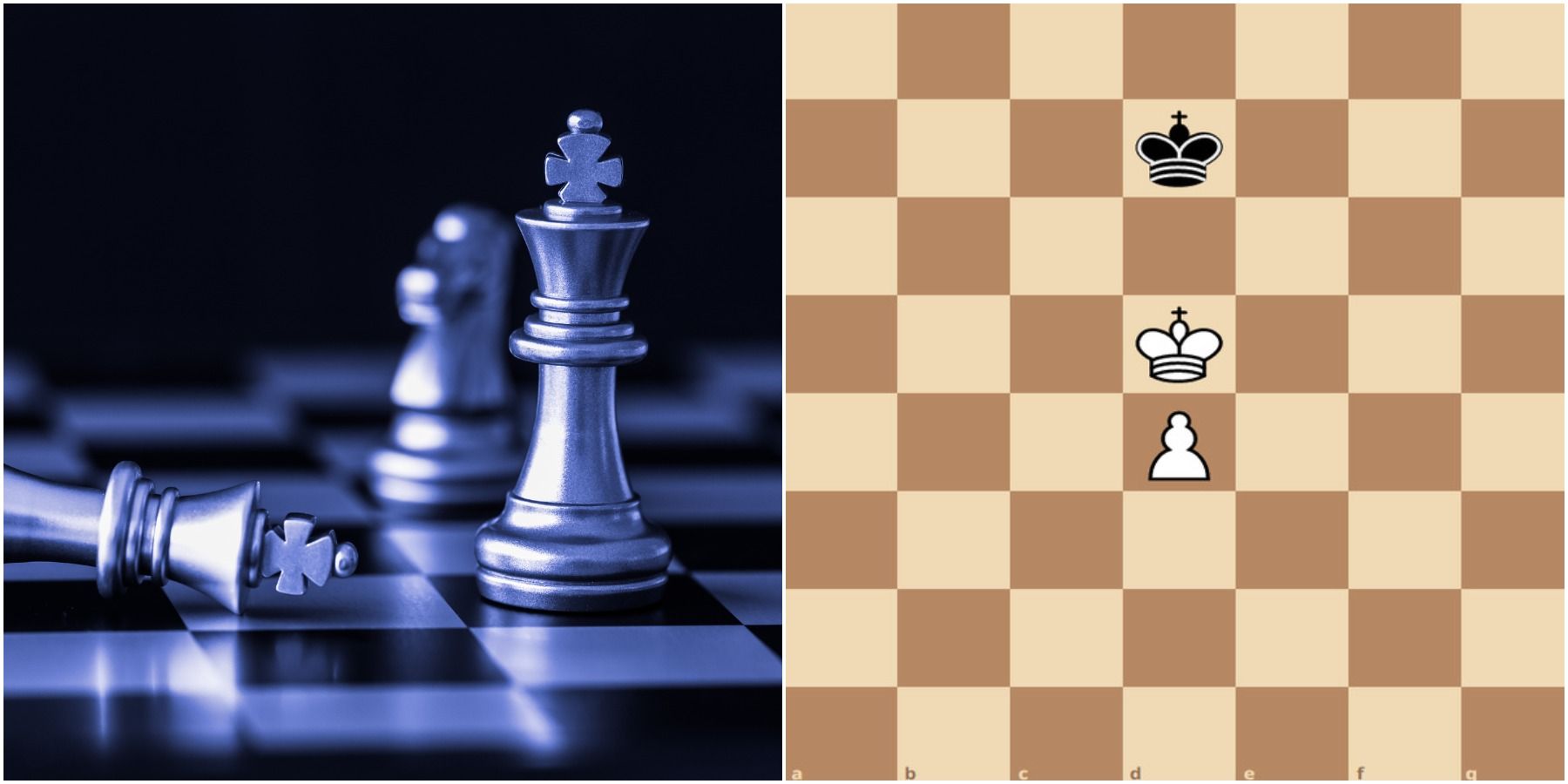 Chess endgame images