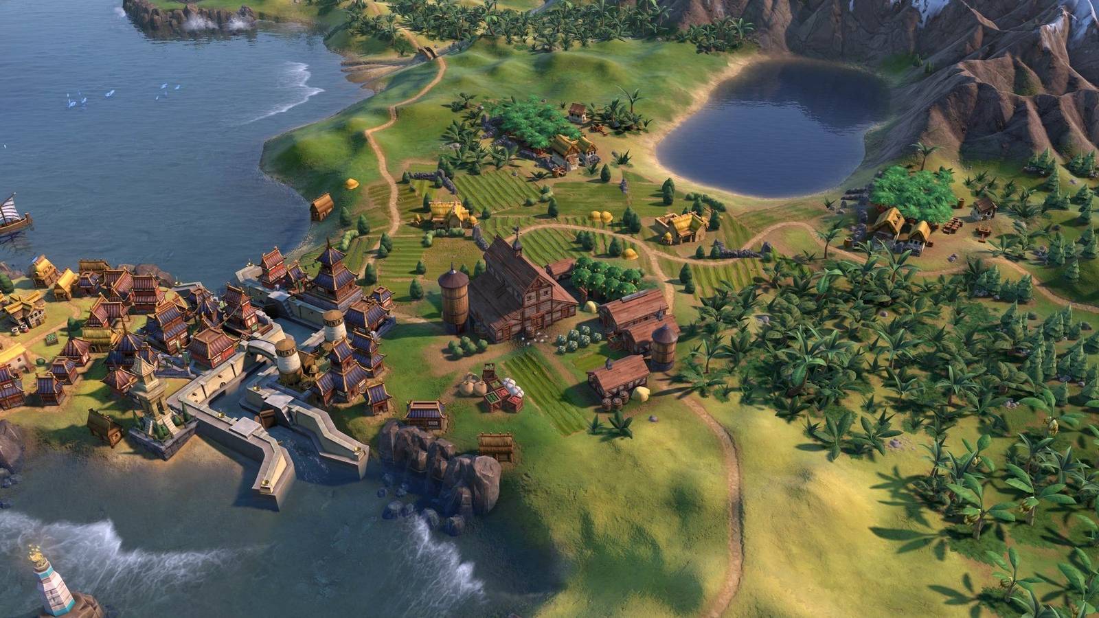 Civilization 6 Industry Tile Improvement from Monopolies and Corporations