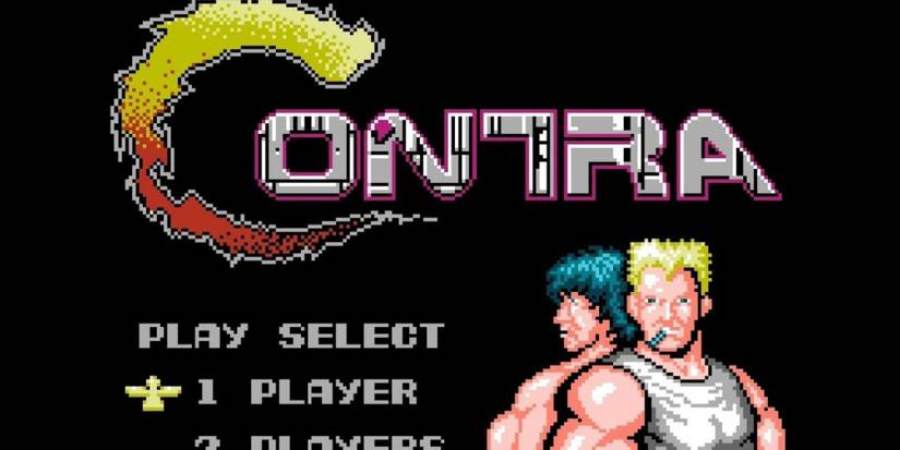 contra nes series konami nintendo