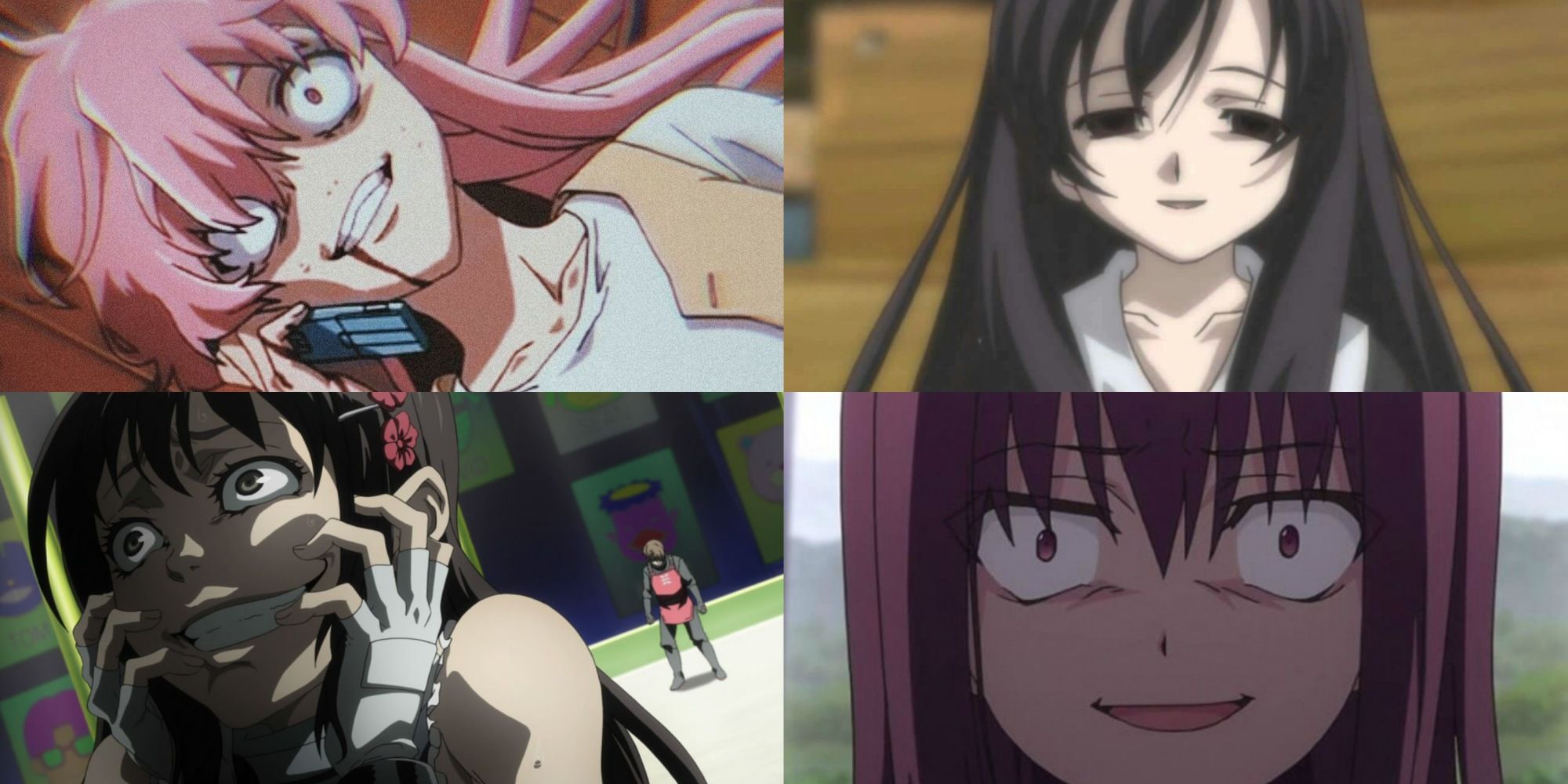 Anime: Best Female Yandere Characters
