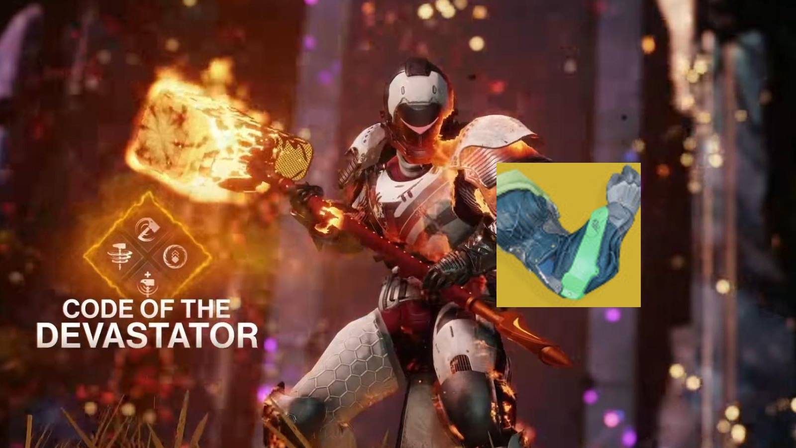 destiny 2 player legend lost sector clear 34 seconds titan build synthoceps eager edge throwing hammer roaring flames shotgun