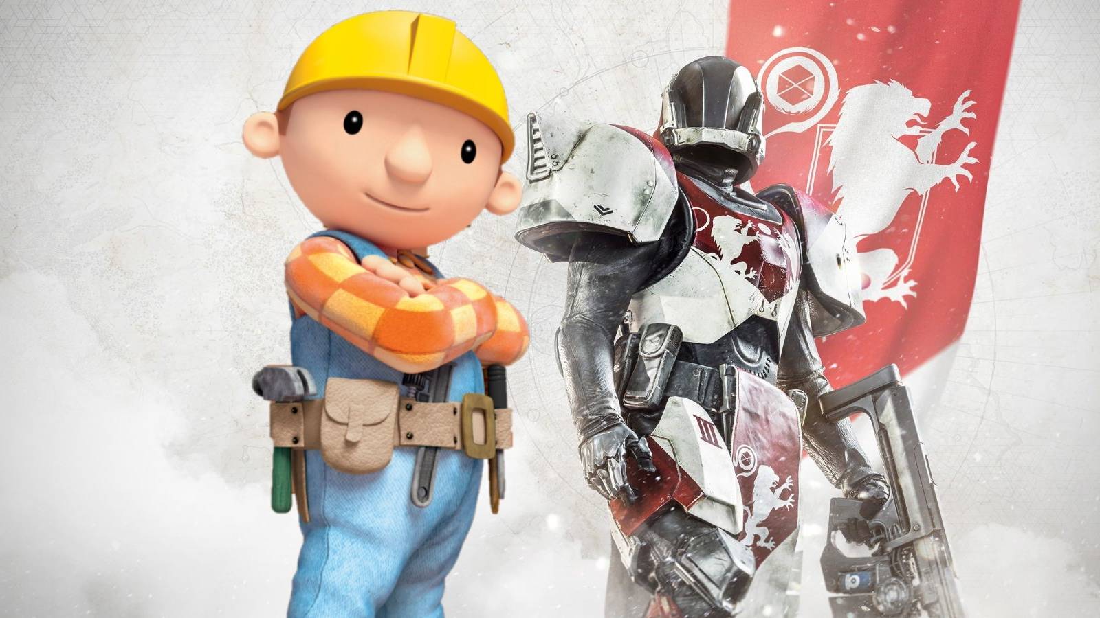 destiny 2 player shares bob the builder look children cartoon universal ornaments ringwalker set titan builder