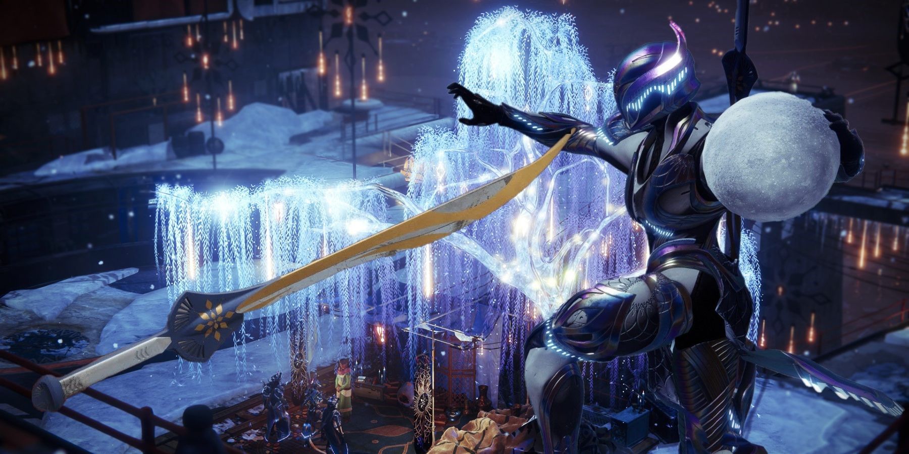 destiny 2 the dawning new zephyr legendary sword cold steel perk game-changer slow targets hit with powered attacks stasis stacks
