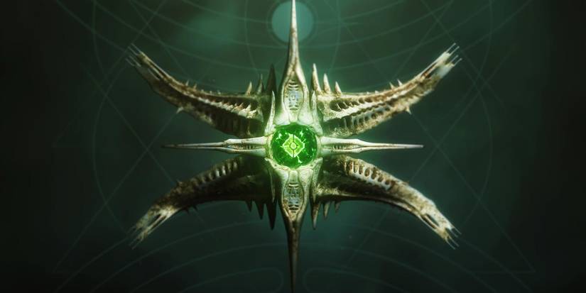 A Hive Ghost used by the Lucent Brood from the upcoming Witch Queen expansion for Destiny 2.