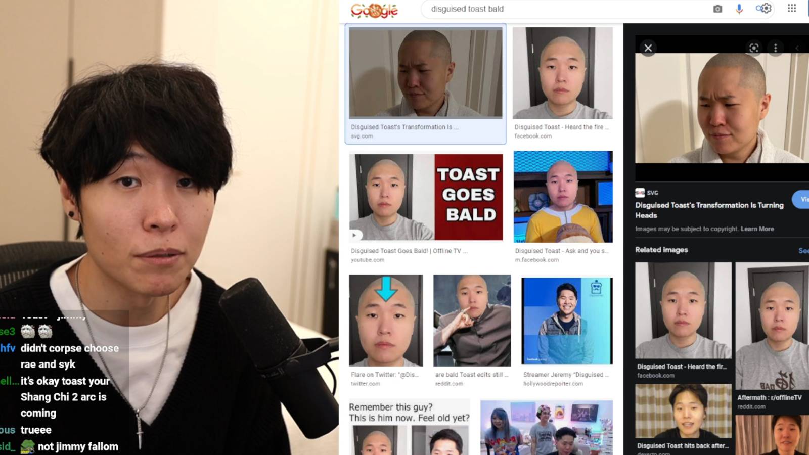 disguisedtoast bald