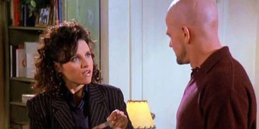 elaine and boyfriend the ittle jerry