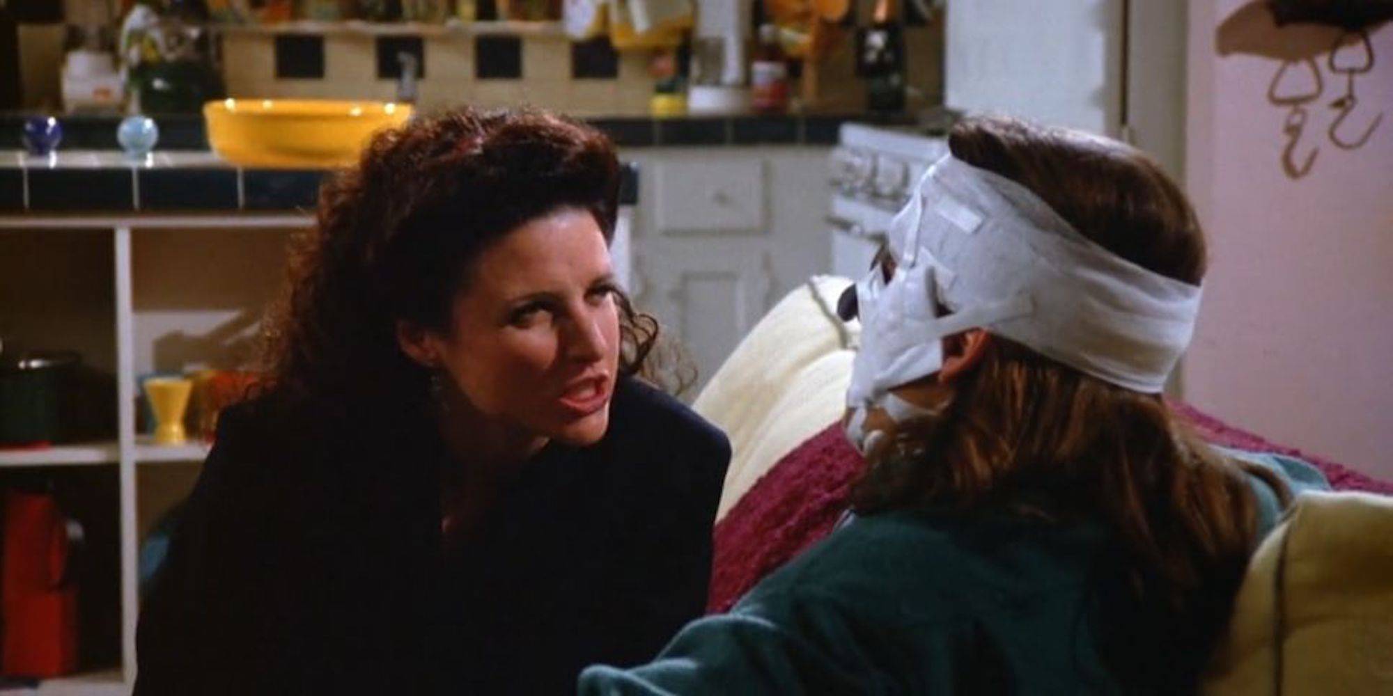 How many times was elaine pregnant on seinfeld?