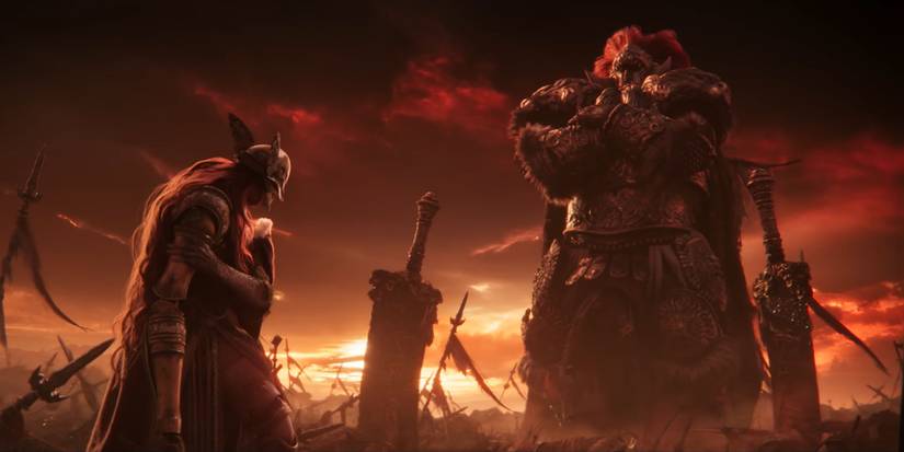 elden ring trailer fight