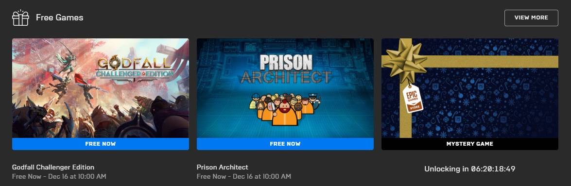 Epic Games Store Adds 2 Free Games Confirms Return Of Mystery Game Promotion