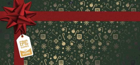 epic games storeグリーン包装紙