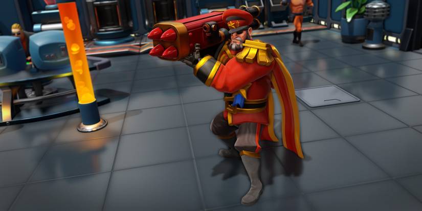 Evil Genius 2 Red Ivan Rocket Launcher