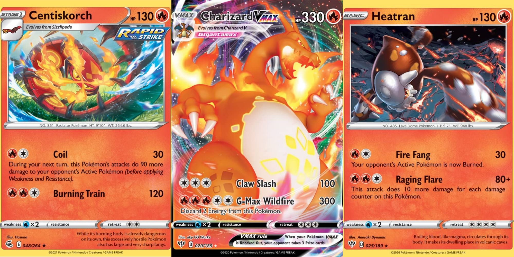 10 best Fire-type Pokémon cards