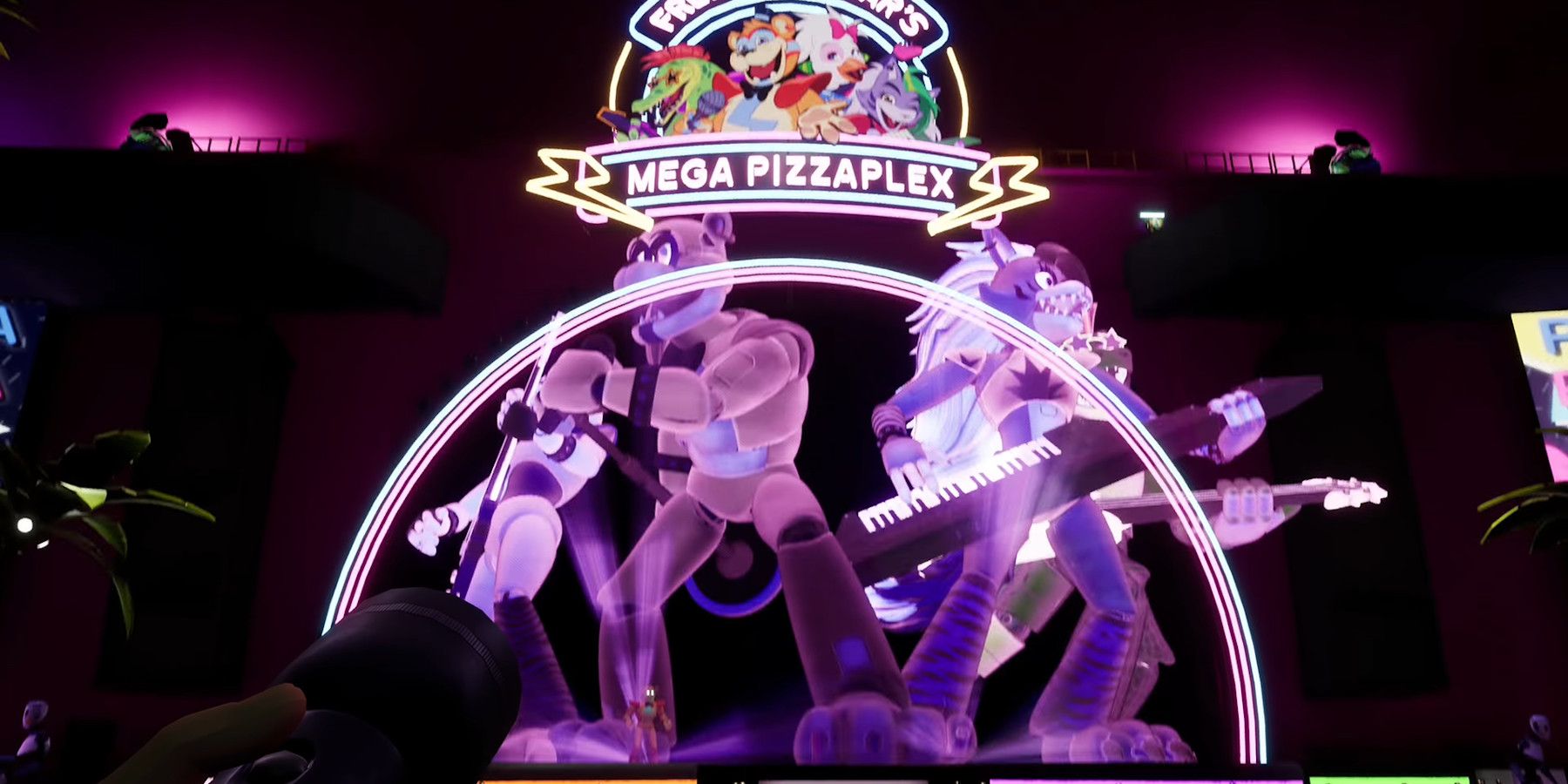 A backstage tour of Freddy Fazbear's Mega Pizzaplex in Five Nights Freddy's:  Security Breach – PlayStation.Blog