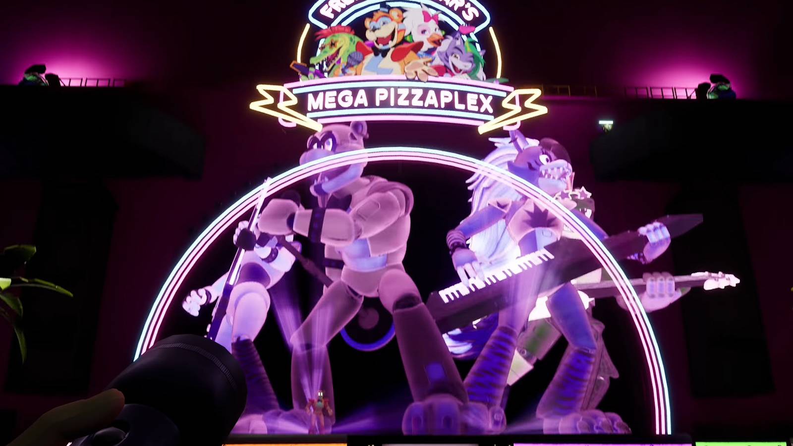 fnaf security breach activate main stage