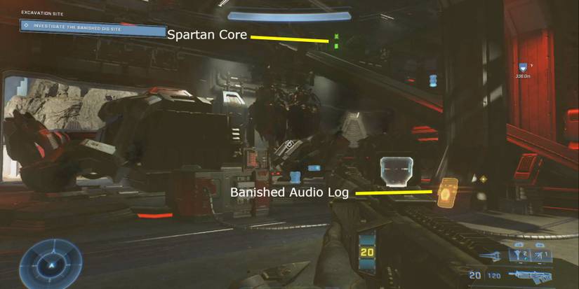 forge of teash spartan core and audio log halo infinite