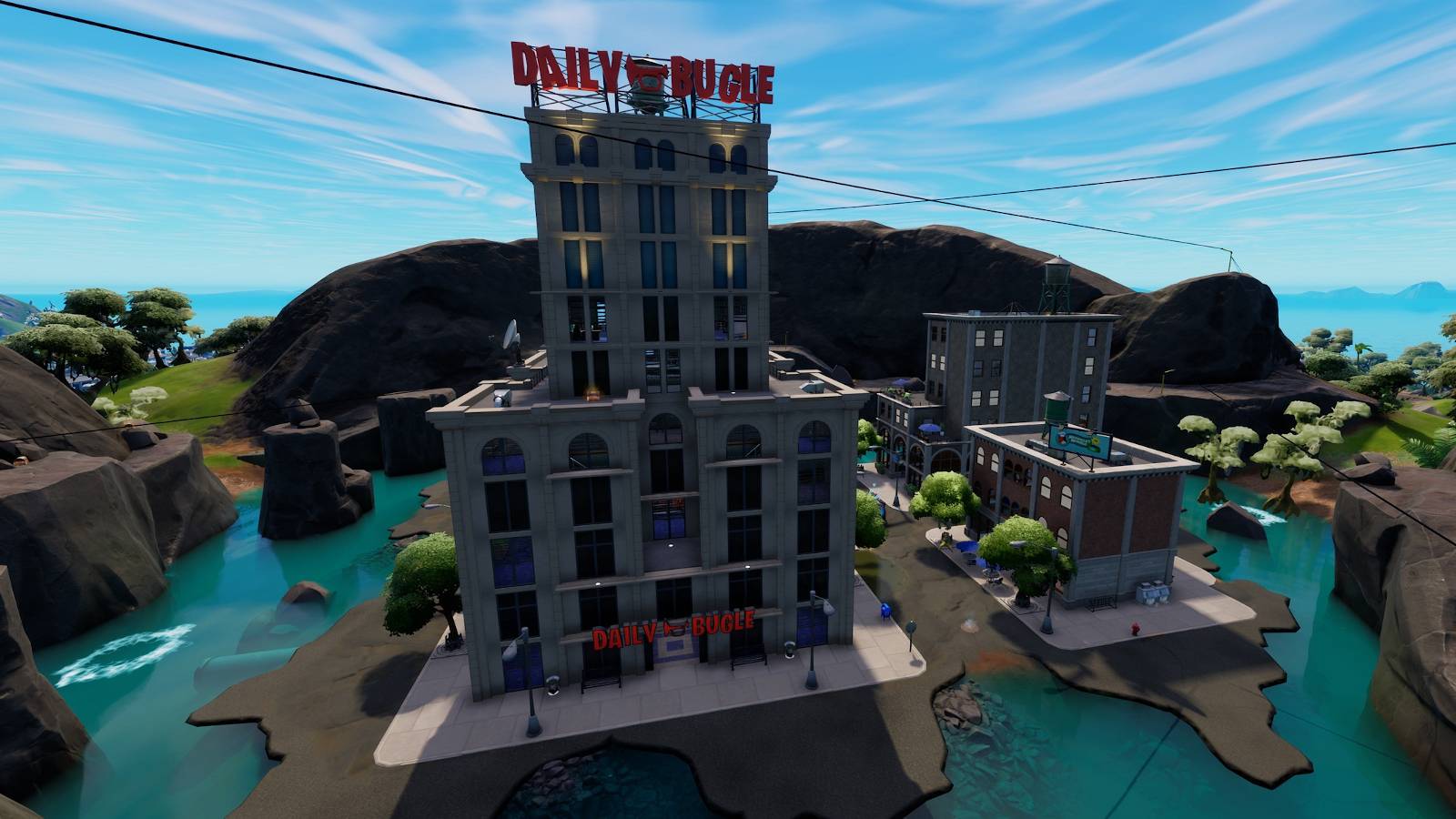 fortnite bounce 5 times on spidermans bouncers