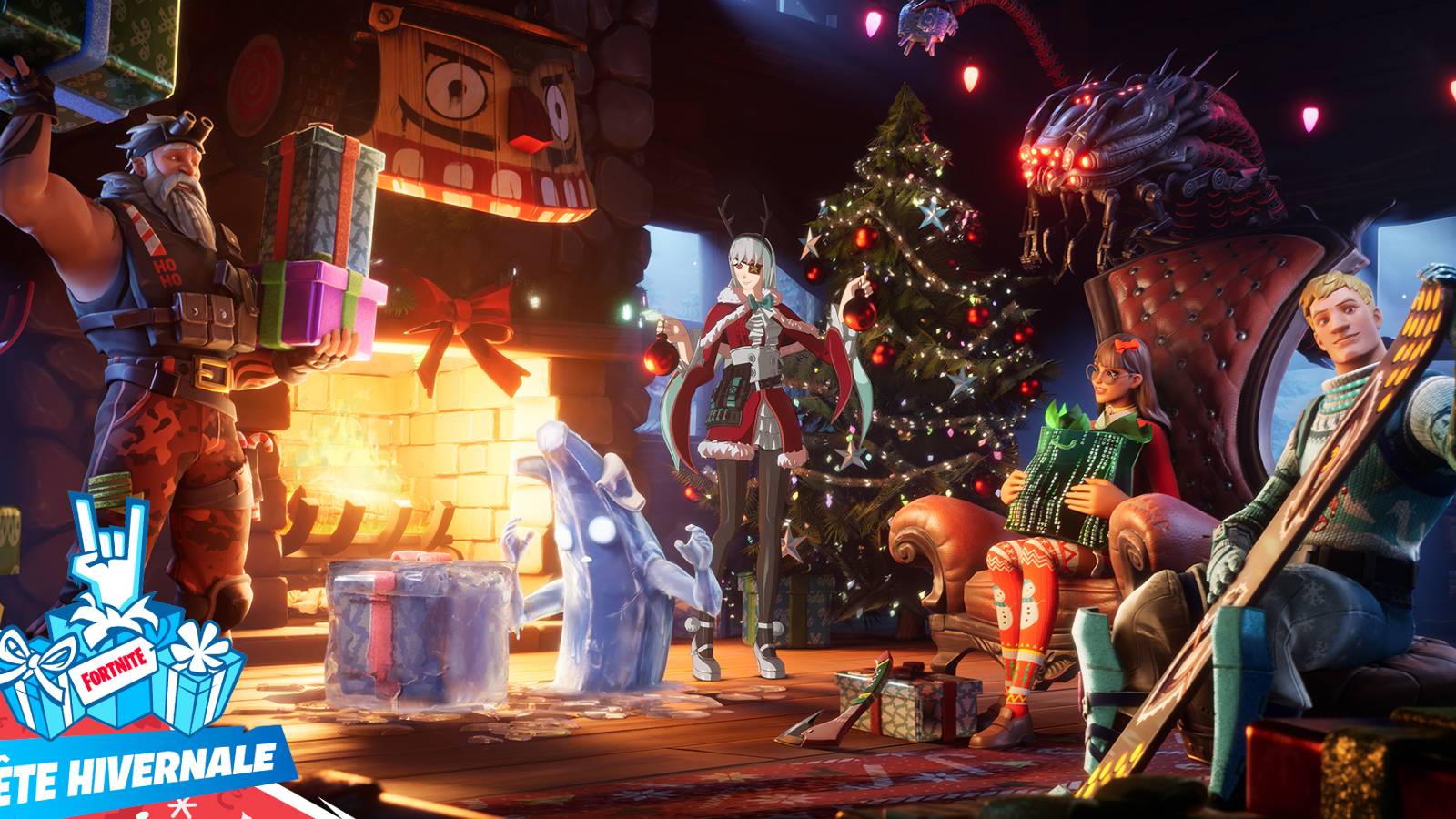 fortnite holiday art