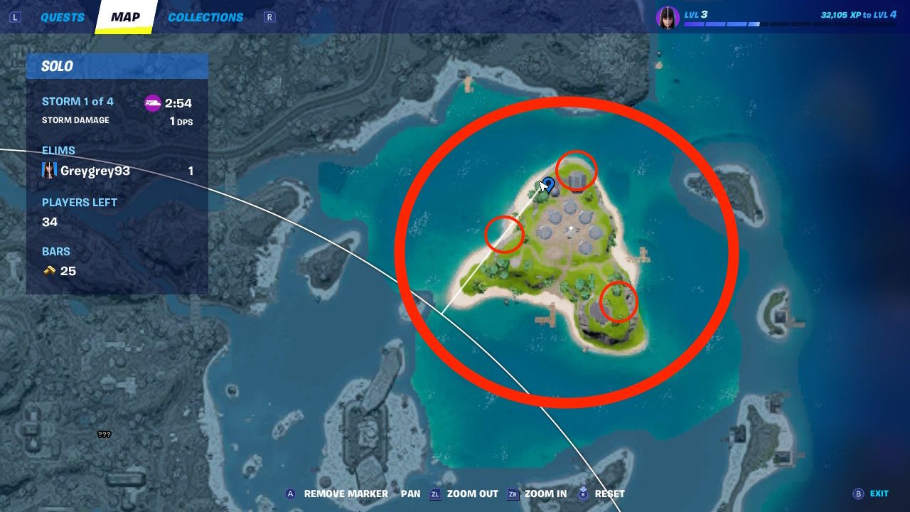 fortnite signal jammers locations chapter 3