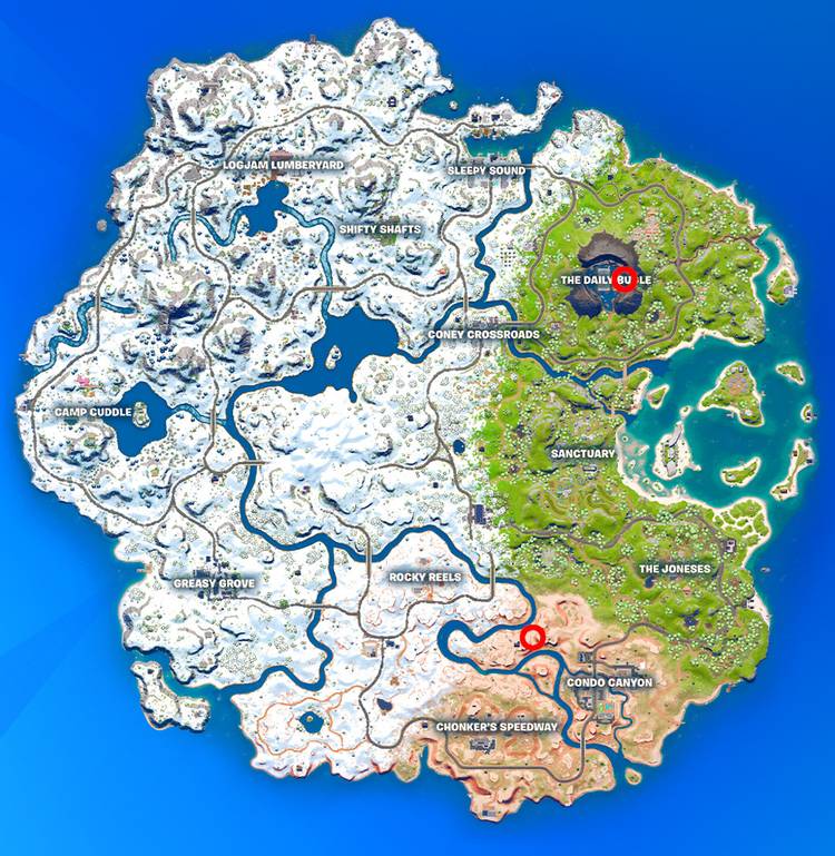 fortnite bounce five times on spidermans web bouncers