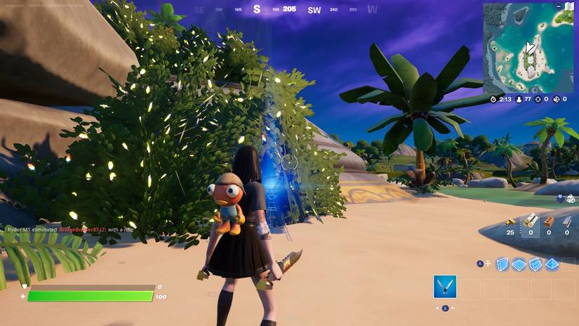 fortnite surveillance cameras mighty monument