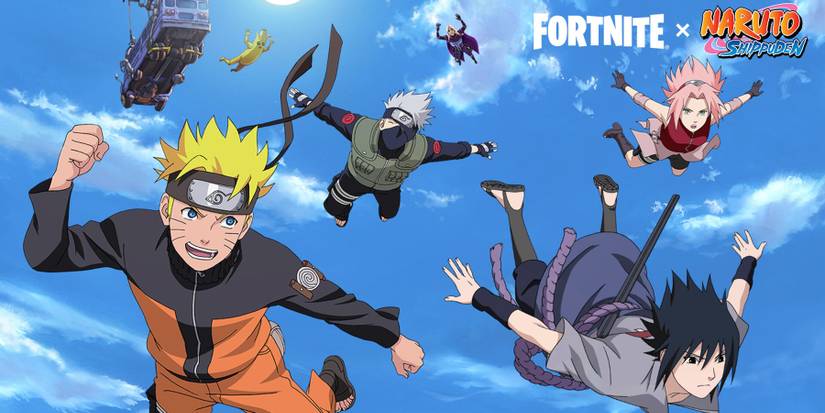fortnite naruto collaboration