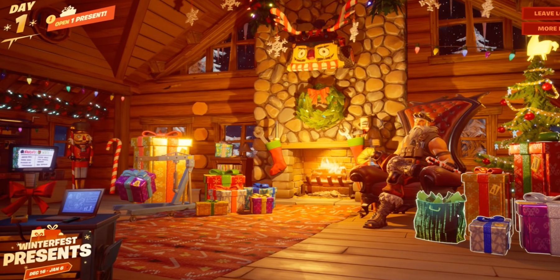 fortnite winterfest presents 2021